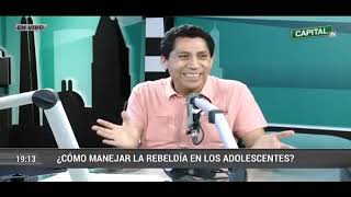 ¿Cómo manejar la rebeldía en los adolescentes   Programa radial Carlos Galdós [upl. by Shiff732]