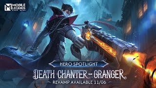 Hero Spotlight  Granger  Death Chanter  Mobile Legends Bang Bang [upl. by Rowan657]