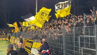 Alemannia Aachen Fans at Franz Kremer Stadion  Regionalliga West FC Köln II  Alemannia Aachen 02 [upl. by Attelahs]