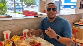 Trying KFC in panama  How does it compare to Jamaica  teams opinion [upl. by Aiuqat]