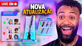 NOVA ATUALIZAÇÃO VAI QUEBRAR O FREE FIRE  Fluxo Guras [upl. by Adnalor]