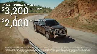 Special Offers On the 2024 Tundra at Bill Wright Toyota [upl. by Anna-Diana]