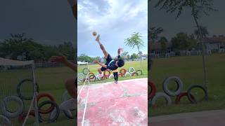 Absolutely taping😱😱😱 sepaktakraw [upl. by Rubma]