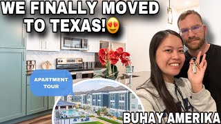 BUHAY AMERIKA APARTMENT TOUR LUMIPAT NA KAMI SA TEXAS FILIPINO AMERICAN COUPLE [upl. by Ed]