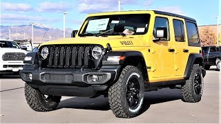 2020 Jeep Wrangler Willys Wheeler Is This A Budget Rubicon [upl. by Logan493]