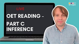 OET Reading  Part C Inference [upl. by Tonjes]