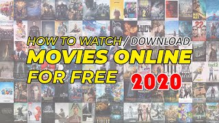 Top BEST Sites to Watch Movies Online for Free 2020 [upl. by Yenreit]