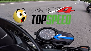 Suzuki AX4 Top speed Velocidad Máxima 😱 🚀 [upl. by Sashenka]