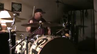 Blackfoot  Highway Song  a LIVE hvyfknhitr drum cover [upl. by Nylyrehc]