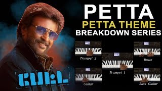 PETTA THEME TUTORIAL BREAKDOWN SERIES  COVER BY RAJ BHARATH  RAIJINIKANTH  ANIRUDH  SUN PICTURES [upl. by Almallah812]