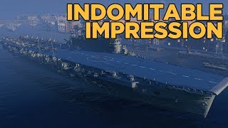 Indomitable Impression  World of Warships [upl. by Reste]