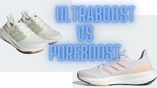 Adidas ultraboost vs Adidas pureboost sneakers what really is the difference [upl. by Klaus]