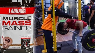 MASS GAINER review  Advanced level back training tips [upl. by Follansbee]