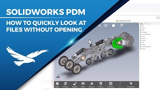 SOLIDWORKS PDM  eDrawings Preview [upl. by Daye]