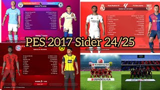 PES 2017 SiderX V3 2024  Multiswitcher [upl. by Brittne921]