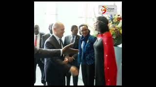 President William Ruto pays a courtesy call on German Chancellor Olaf Scholz at the Chancellery [upl. by Pegma]