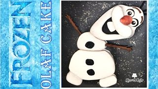 Frozen Fever Cake  Olaf How to make Oscar Winner 2014 [upl. by Gratia]