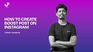 How to Create Boost Post In Instagram Malayalam Unlearn Academy [upl. by Maynard]