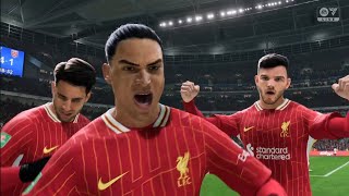 FC 25 Liverpool vs West Ham  EFL Carabao Cup 2425  Full Match All Goals Gameplay [upl. by Barcellona]