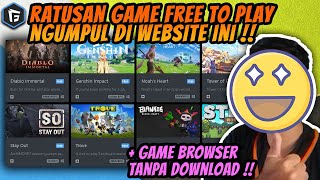 Website Gratis  Game Free to Play Semua Isinya  Bahkan Sama Game Browser Gabut PC Tanpa Download [upl. by Ahteral979]