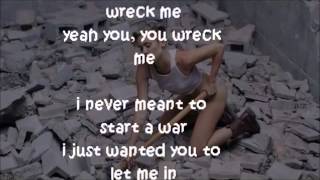 Wrecking Ball  Miley Cyrus Lyrics amp Music Video [upl. by Hornstein]