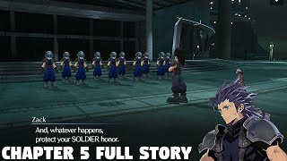 Final Fantasy 7 Ever Crisis  Crisis Core Chapter 5 FULL STORY [upl. by Boelter705]