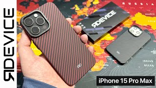 Reborn Device RD V3 Carbon Fiber Case iPhone 15 Pro Max [upl. by Estell]