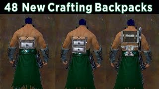 48 New Crafting Backpacks  Guild Wars 2 [upl. by Ado]