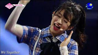 MIYU SINGING IN PRODUCE 48 COMPILATION [upl. by Brookner626]