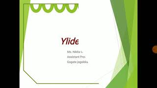 Basic introduction of Ylides its types and Nitrogen Ylide and its applications [upl. by Cornew]