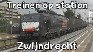 Treinen op station Zwijndrecht [upl. by Lotta]