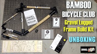 BAMBOO BICYCLE CLUB Gravel Lugged Frame Build Kit UNBOXING [upl. by Eidnar391]