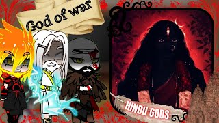 God of War Characters react to Hindu Gods Part2 KALINGA GC godofwar kali shiva kratos [upl. by Swainson]