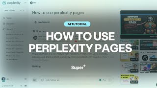 Create Stunning Visual Research Displays with Perplexity Pages [upl. by Lanor]