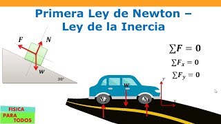 Primera Ley de Newton  Las Leyes de Newton [upl. by Barmen]