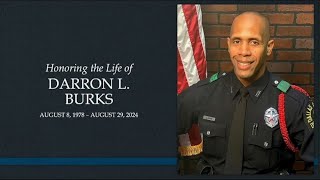 LIVE Dallas PD officer Darron Burks celebration of life service [upl. by Louls]