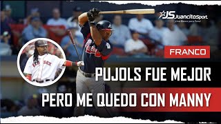 Julio Franco se queda con Manny a la hora del quotNonequot [upl. by Lefton]