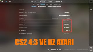 CS2 43 60 HZ SORUNU ÇÖZÜMÜ Problem FİX cs2 cs2settings cs2beta [upl. by Autry]