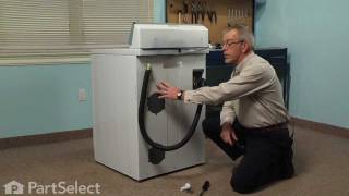 Washing Machine Repair Replacing the Syphon Break Elbow Kit Whirlpool Part  208847 [upl. by Corny]