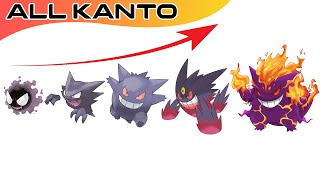 How To Evolve All Gen 1 Kanto Pokémon amp Mega Evolutions  Max S Animation [upl. by Nixon]