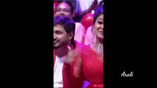 ALAIYE SITRALAIYE SONG COOLK WITH COMALI SUNITHA AND MANI DANCE PERFORMANCE [upl. by Ottillia]