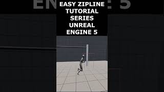 Zipline Character Animation Unreal Engine 5 Zipline series P3 unrealengine5 unrealengine ue5 [upl. by Arded]