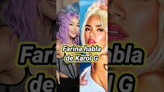 Farina habla de Karol G karolg Farina [upl. by Melda]