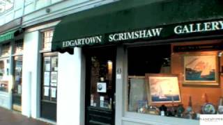 Edgartown Massachusetts on the island of Marthas Vineyard [upl. by Hux140]