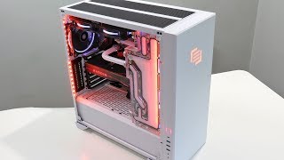 All AMD Ryzen 9 3900X LiquidCooled Killer Gaming Rig Build With Maingear [upl. by Minette886]