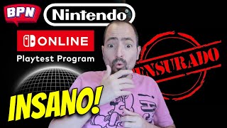 REPOSTAGEM TUDO sobre o NSO Playtest Program  Nintendo Switch Online [upl. by Hadwyn]