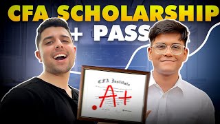 CFA ACCESS SCHOLARSHIP  CFA EXAM tips Full Interview with Ayush [upl. by Torey474]