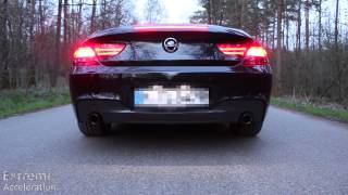 BMW F12 640d  Acceleration and Sound [upl. by Latoye]