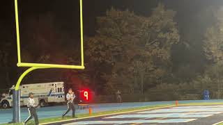 Alex McWilliams kicks a 38yard field goal to put Chatham up 177 [upl. by Blumenfeld316]