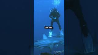 Why Sharks Dont Attack Scuba Divers⁉️🦈 shorts facts sharks epic [upl. by Oregolac]